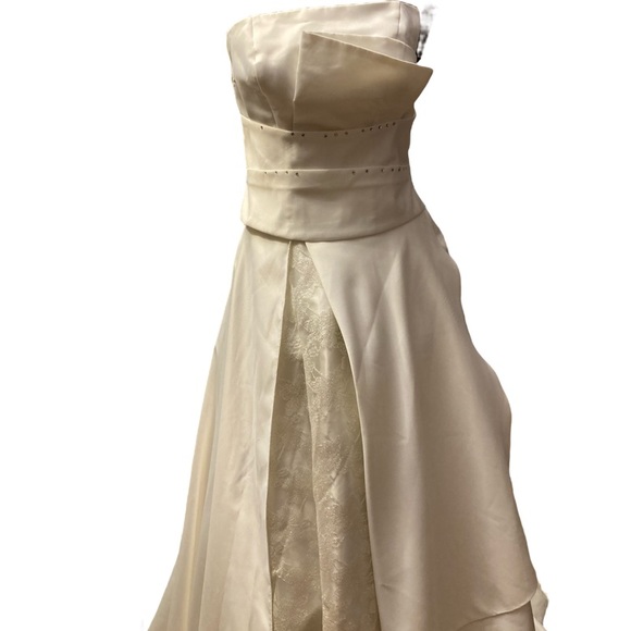 💚Custom tailored Dress, Ballgown Dress,🤍#006 - Picture 4 of 7